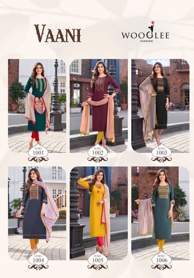 Vaani By Wooglee Readymade Designer Salwar Suits Catalog